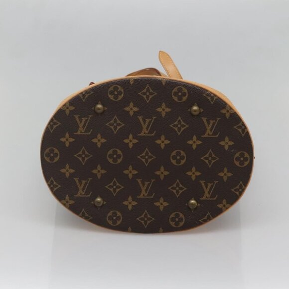 LOUIS VUITTON Monogram Bucket GM Shoulder Bag M42236 LV Auth 135127 - Picture 6 of 16